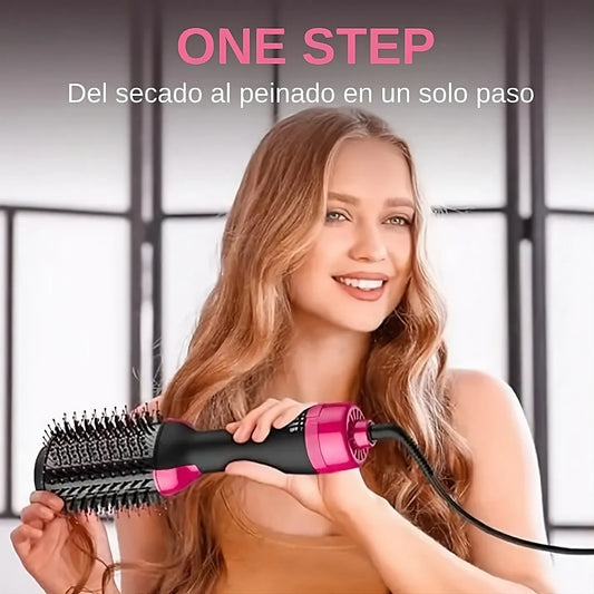 ONE STEP - Cepillo Peine Secador Voluminizador 3 en 1✨