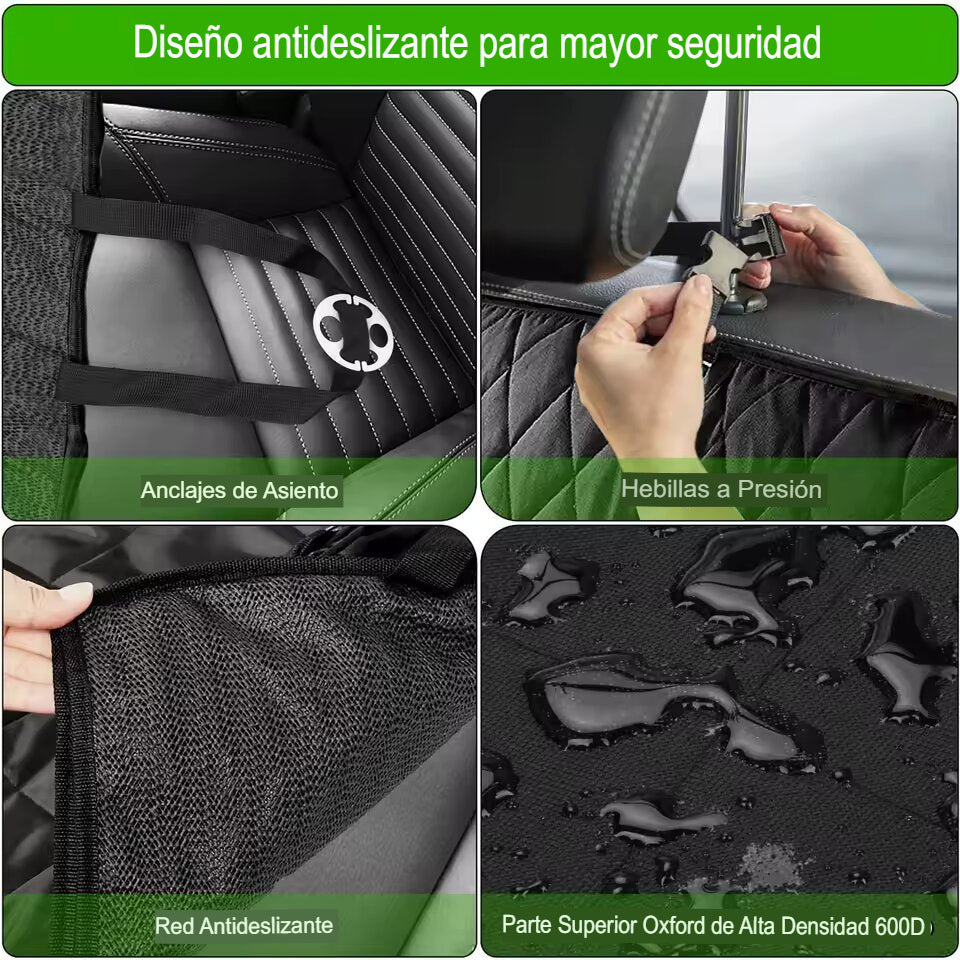 Funda Protectora: ¡Adiós Pelos y Suciedad en Tu Auto! 🐾🚗