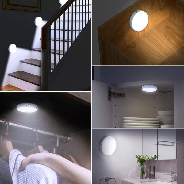 Comprá 1 y Llevate 3: Luz Led Con Sensor De Movimiento Moxi® ¡Iluminación Inteligente!